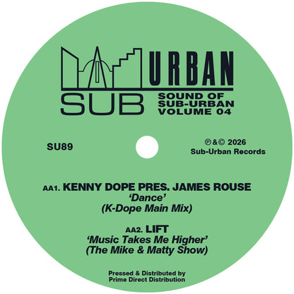 Various Artists - The Sound Of Sub-Urban Volume 4 [12 Inch Vinyl, Sub-Urban Records, Side AA]
