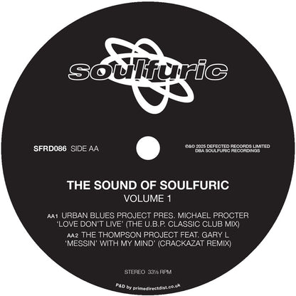 Various Artists - The Sound of Soulfuric Volume 1 [12 Inch Vinyl, Soulfuric Recordings, Side AA]