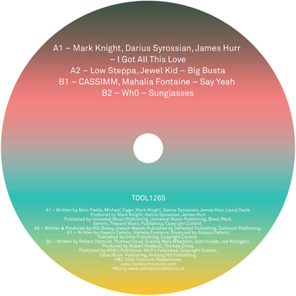 Various Artists - Toolroom Sampler Vol. 15 - 12" Vinyl, A Side