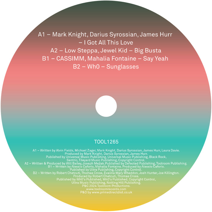 Various Artists - Toolroom Sampler Vol. 15 [12 Inch Vinyl, Toolroom Records, Side B]