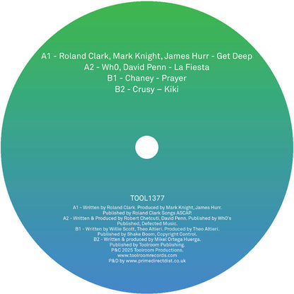 Various Artists - Toolroom Sampler Vol. 20 [12 Inch Vinyl, Toolroom Records, Side B]