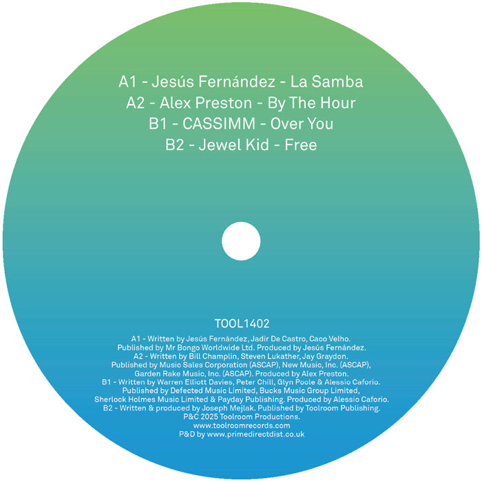 Various Artists - Toolroom Sampler Vol. 22 [12 Inch Vinyl, Toolroom Records, Side B]