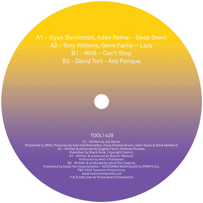 Various Artists - Toolroom Sampler Vol. 24 [12 Inch Vinyl, Toolroom Records, Side B]