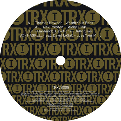 Various Artists - Toolroom Trax Sampler Vol. 5 [12 Inch Vinyl, Toolroom Trax Records, Side B]