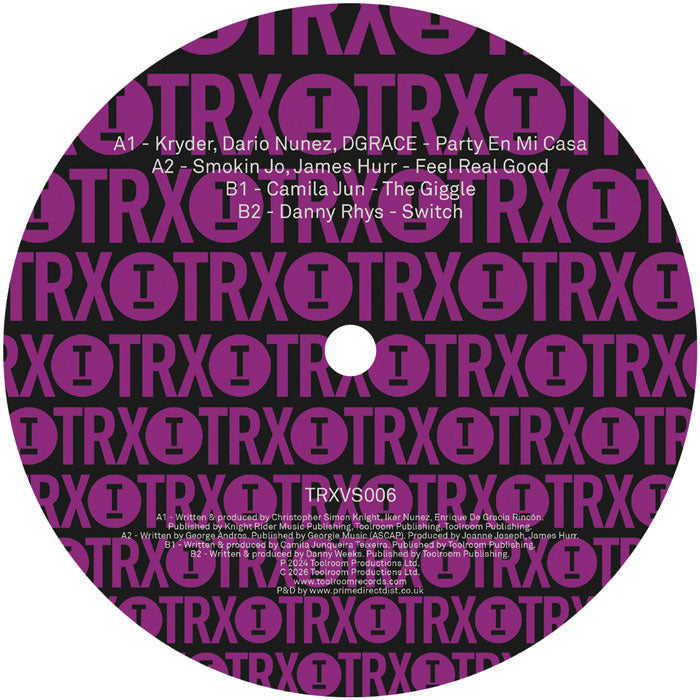 Various Artists - Toolroom Trax Sampler Vol. 6 [12 Inch Vinyl, Toolroom Records, Side B]
