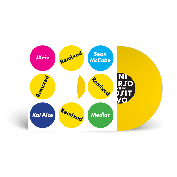 Various Artists - Universo Positivo - Remixed [12 Inch Yellow Vinyl, Universo Positivo Records, Front Cover]