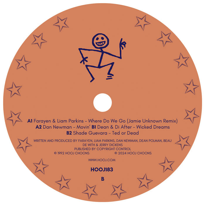 Various Artists - Warehouse Tools - Hooj - 12" Vinyl, B Side