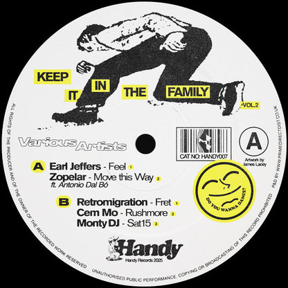 Various Artists – Keep it in the Family Volume 2 - 12" Vinyl, Handy Records, Side A