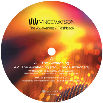 Vince Watson - The Awakening / Flashback [12 Inch Vinyl, Everysoul Audio Records, Side A]