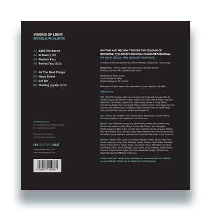 Visions of Light - Mycelium Bloom [12 Inch Vinyl LP, NUNSVOLMBLPV, Back Cover]