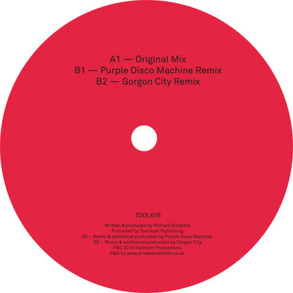 Weiss - Feel My Needs (Original & Remixes) [12 Inch Vinyl, Toolroom Records, Side B]