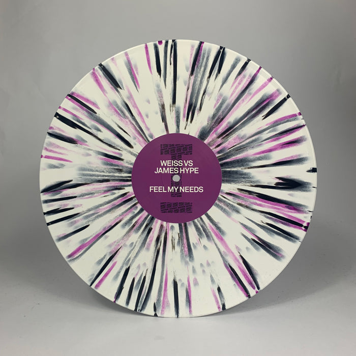 Weiss Vs James Hype - Feel My Needs [12 Inch White Purple & Black Splatter Effect Vinyl, Toolroom Records, Record]