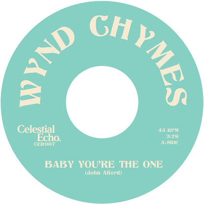 Wynd Chymes - Baby You're The One [12" Vinyl, Side A]