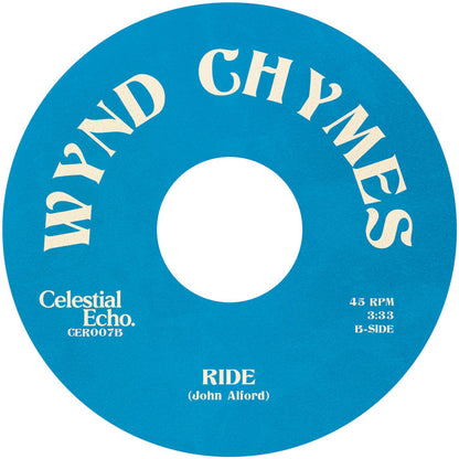 Wynd Chymes - Baby You're The One [7 Inch Blue Vinyl, Celestial Echo, Side B]