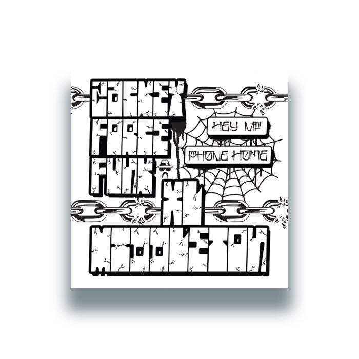 Zackey Force Funk & XL Middleton - Hey MF / Phone Home - 7 Inch Vinyl