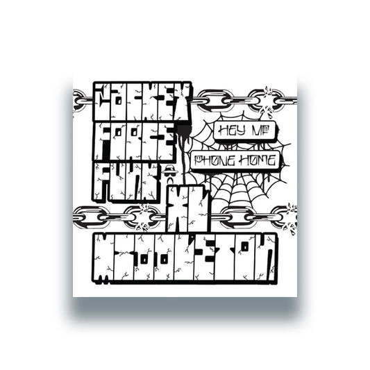 Zackey Force Funk & XL Middleton - Hey MF / Phone Home - 7 Inch Vinyl