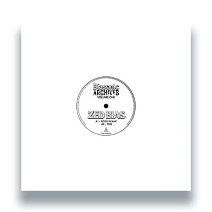 Zed Bias - Archives Vol 1 [12 Inch Vinyl, Biasonic Records, Front Cover]