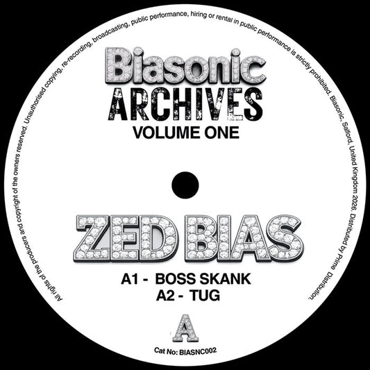 Zed Bias - Archives Vol 1 [12 Inch Vinyl, Biasonic Records, Side A]