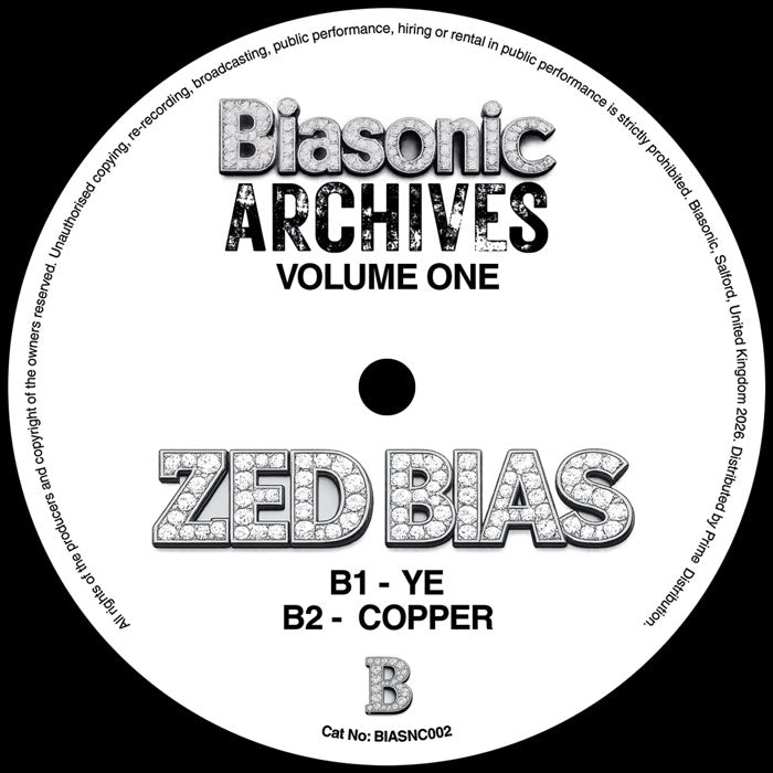 Zed Bias - Archives Vol 1 [12 Inch Vinyl, Biasonic Records, Side B]