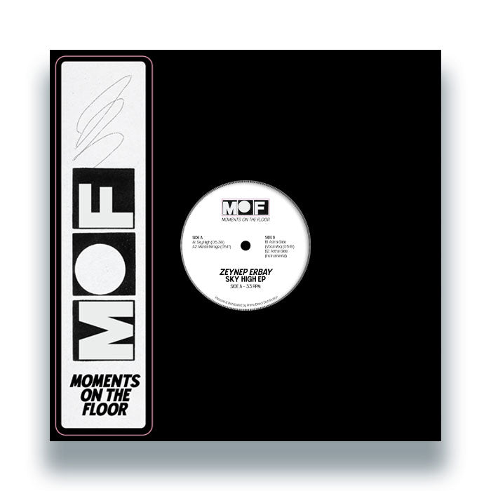 Zeynep Erbay - Sky High [12 Inch Vinyl, Moments On The Floor, Front Cover]