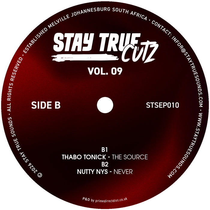 beatsbyhand, Sio, Tea White, Thabo Tonick, Nutty Nys – Next Stay True Cutz Vol. 9 [12 Inch Vinyl, Stay True Sounds, Side B]