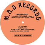Load image into Gallery viewer, Man Power &amp; Rapasa Nyatrapasa - Luo Land / Battle Hill - M.A.D RECORDS
