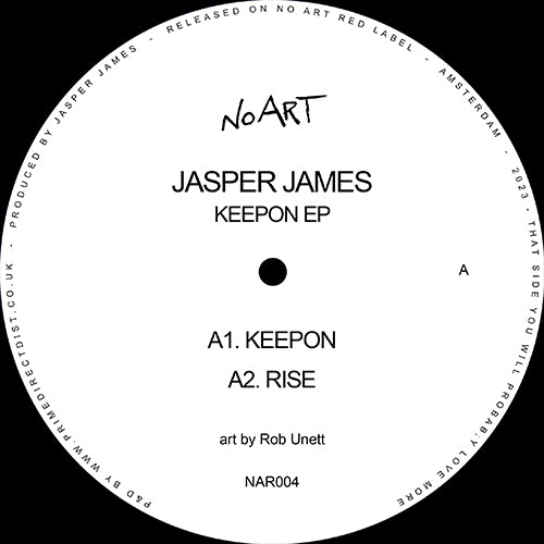 Jasper James - Keepon EP - NO ART RED