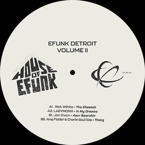 Rick Wilhite / LADYMONIX / Jon Dixon / Amp Fiddler & Charlie Soul Clap - EFUNK Detroit Vol. 2 - GATOR BOOTS