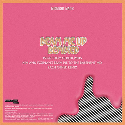 Midnight Magic - Beam Me Up Remixed [12 Inch Vinyl, Razor-N-Tape Reserve, Back Cover]