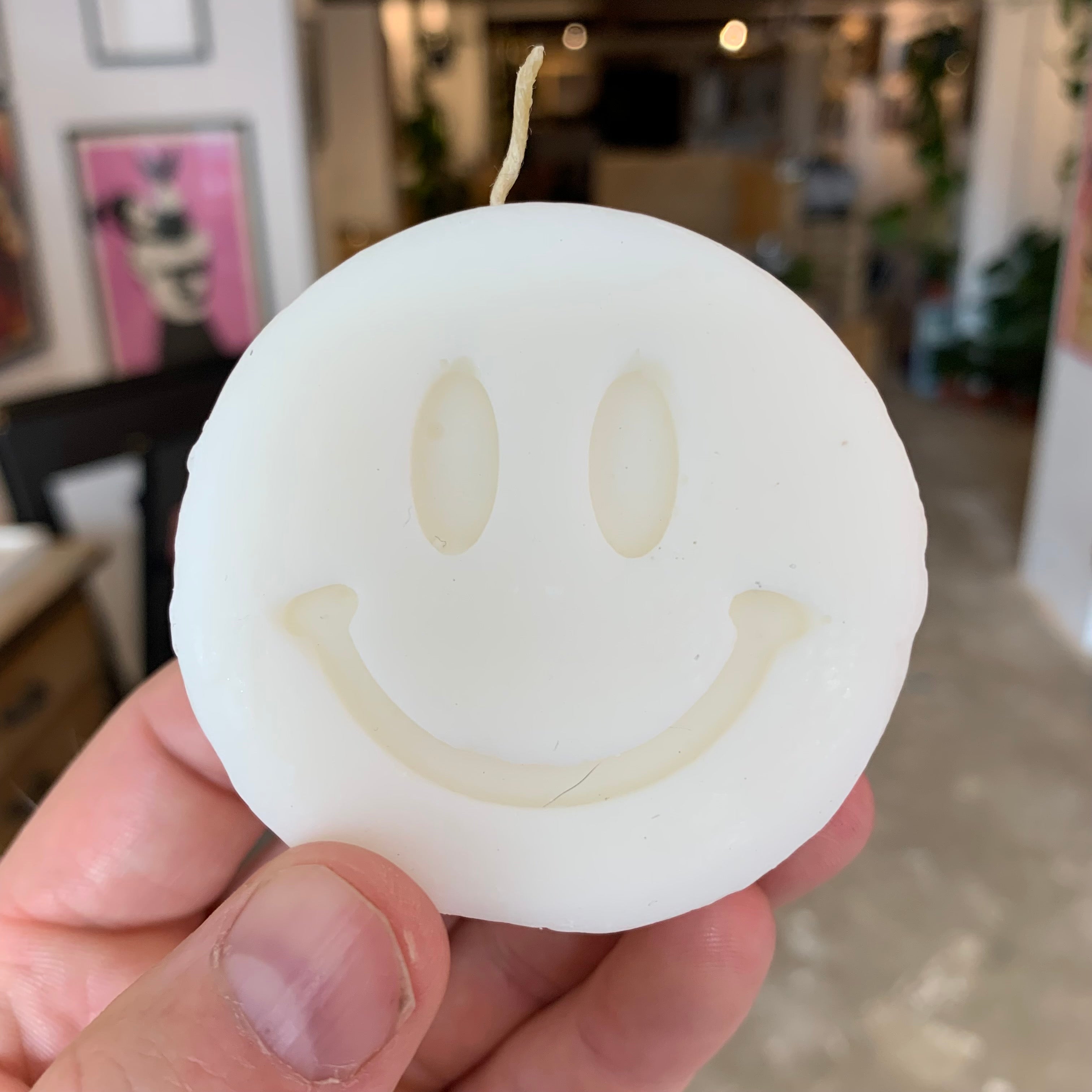 Replica Handmade Candles Of Iconic smiley Ecstasy